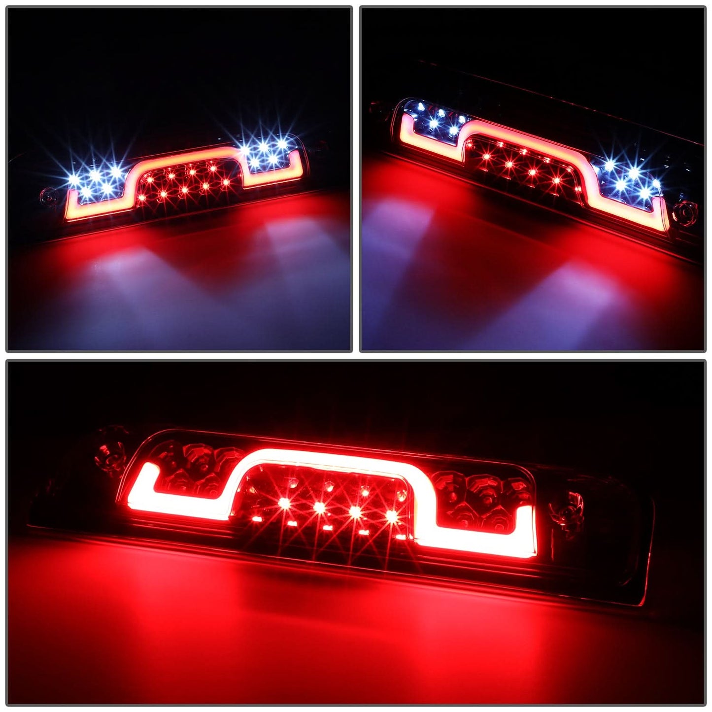 14-20 Chevy Silverado GMC Sierra Sequential LED 3rd Brake Light Smoke