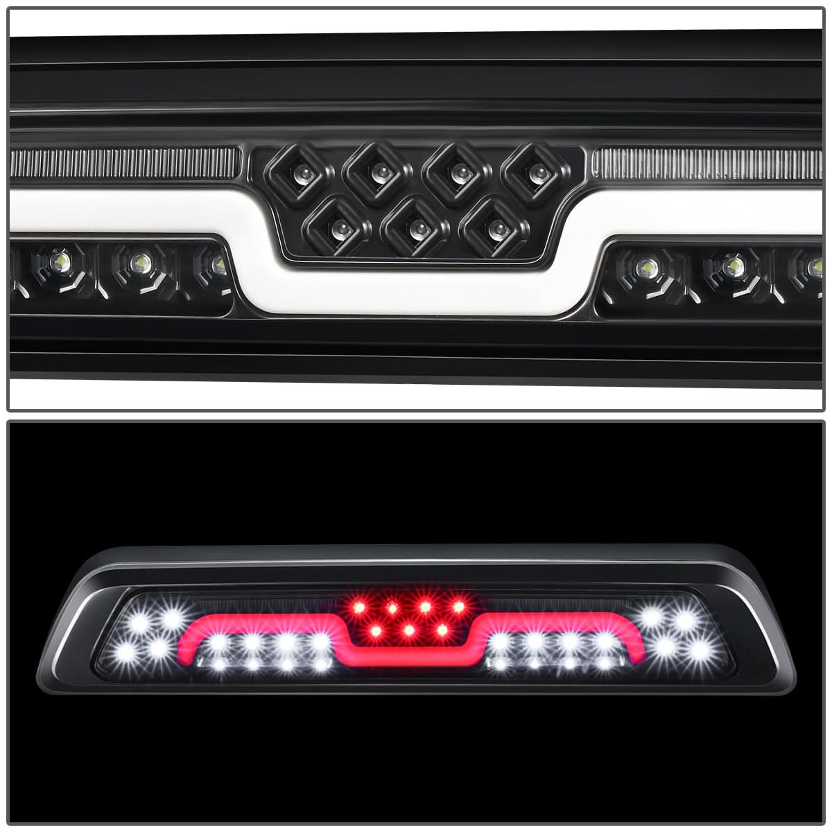 2007-2020 Toyota Tundra 3rd Brake Light - 2-Stage Sequential LED Clear