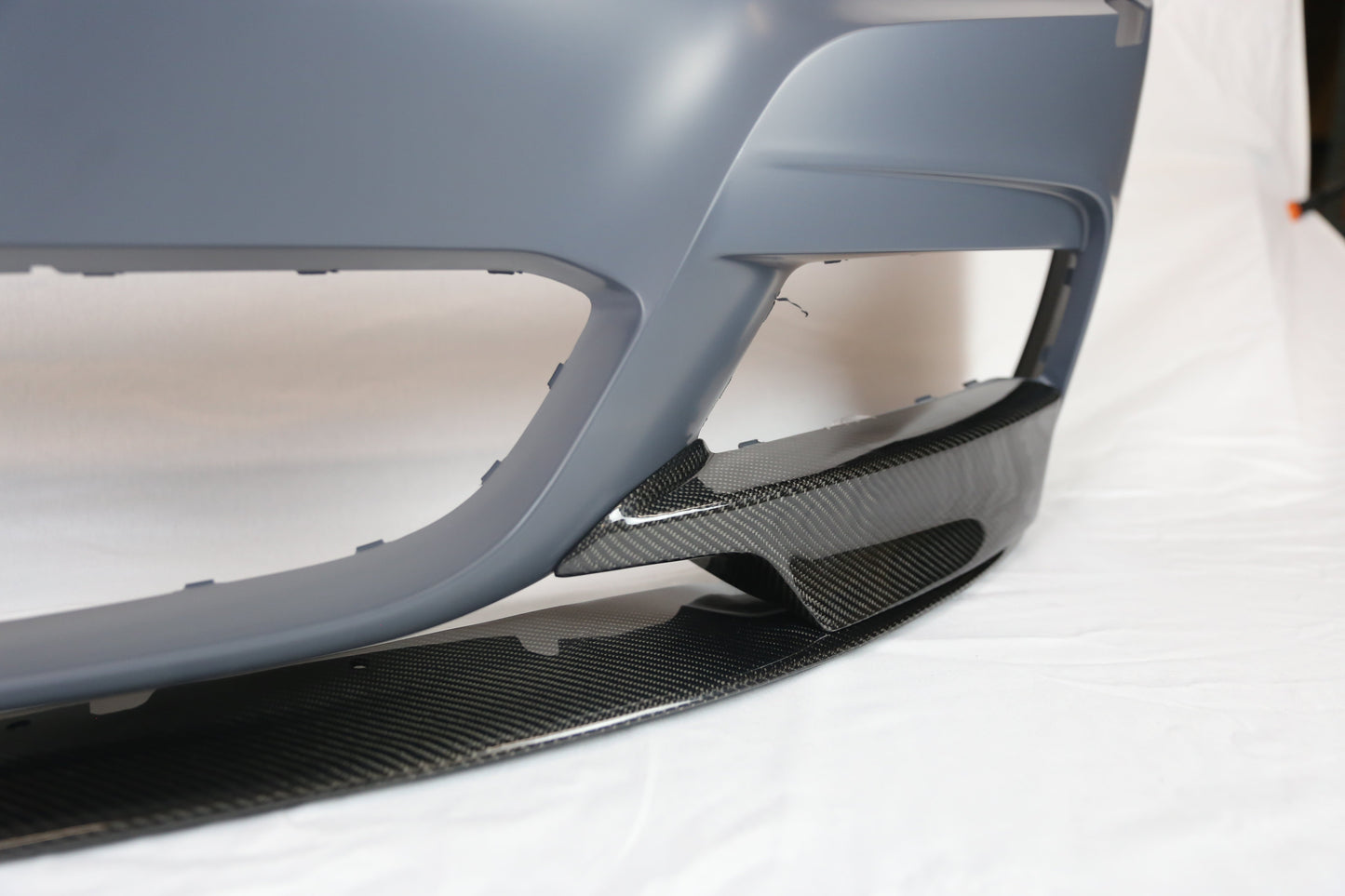 BMW F30 M-P Type 3 Pcs Carbon Front Lip ONLY For M-Tech