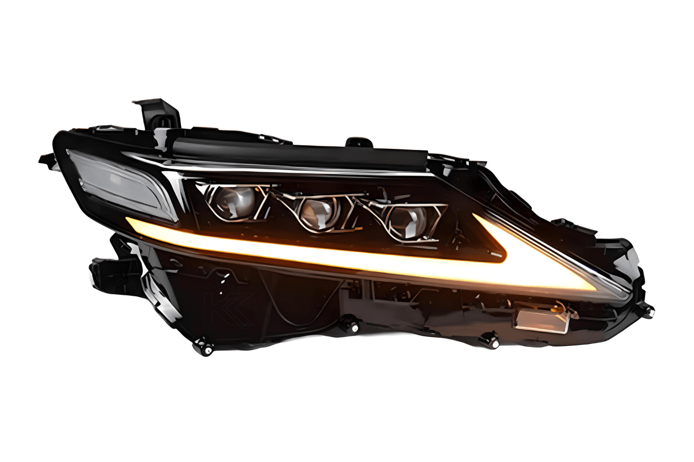 Toyota Camry XSE XLE SE LE Black LED Projector Headlights Upgrade (2018 - 2021)