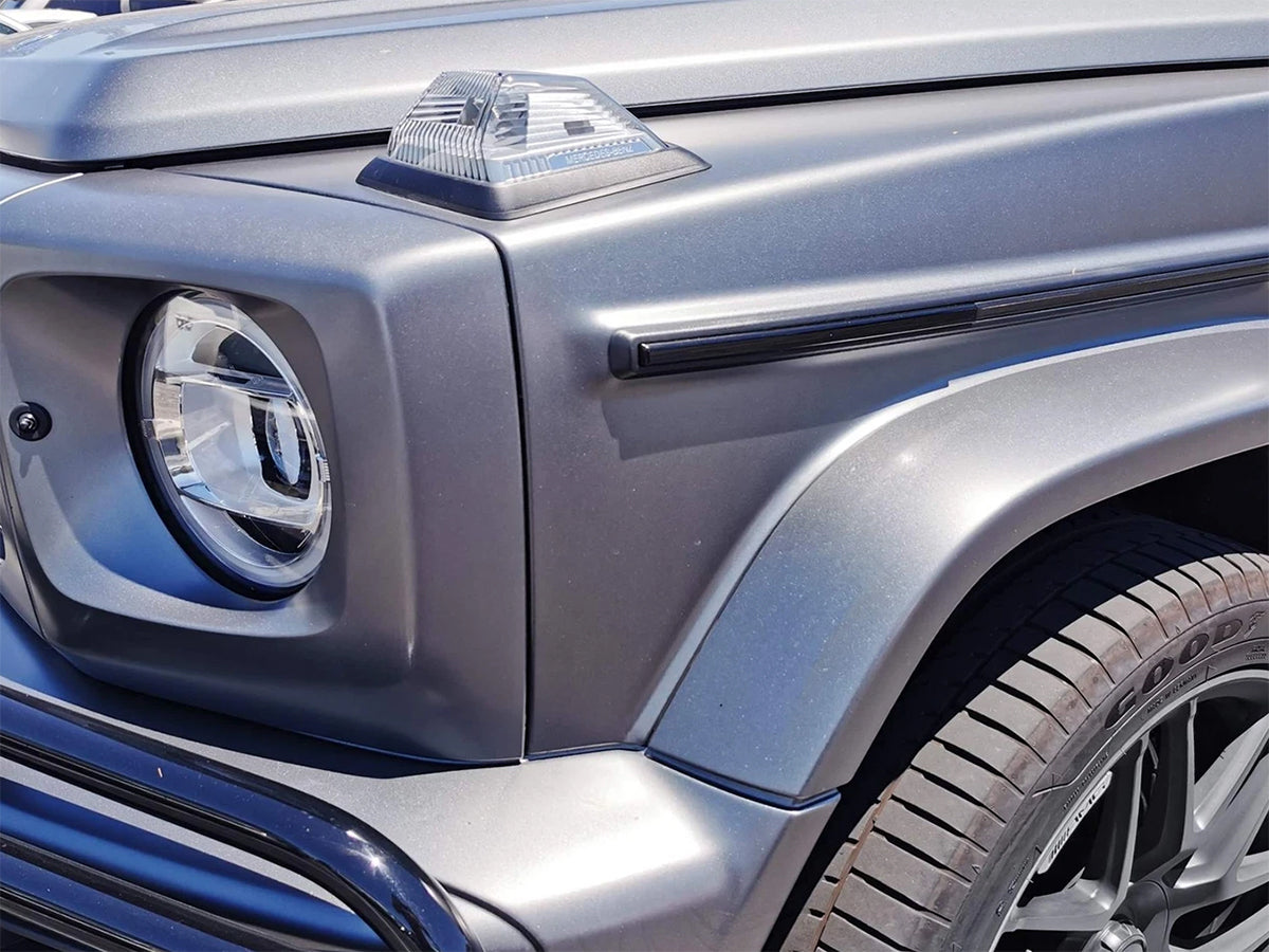 AutoTecknic Smoked Front & Rear Side Marker Reflector Set - Mercedes-Benz W463A G-Wagon