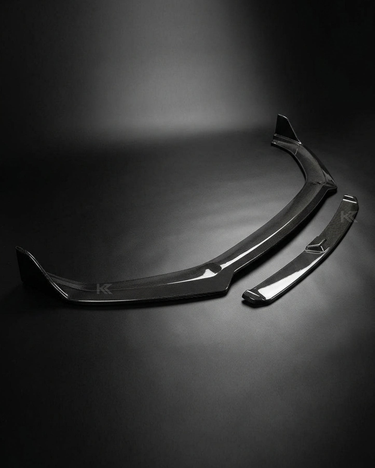 2017–2019 Audi A5 S-Line / S5 B9 Front Bumper Diffuser Lip – Carbon Fiber