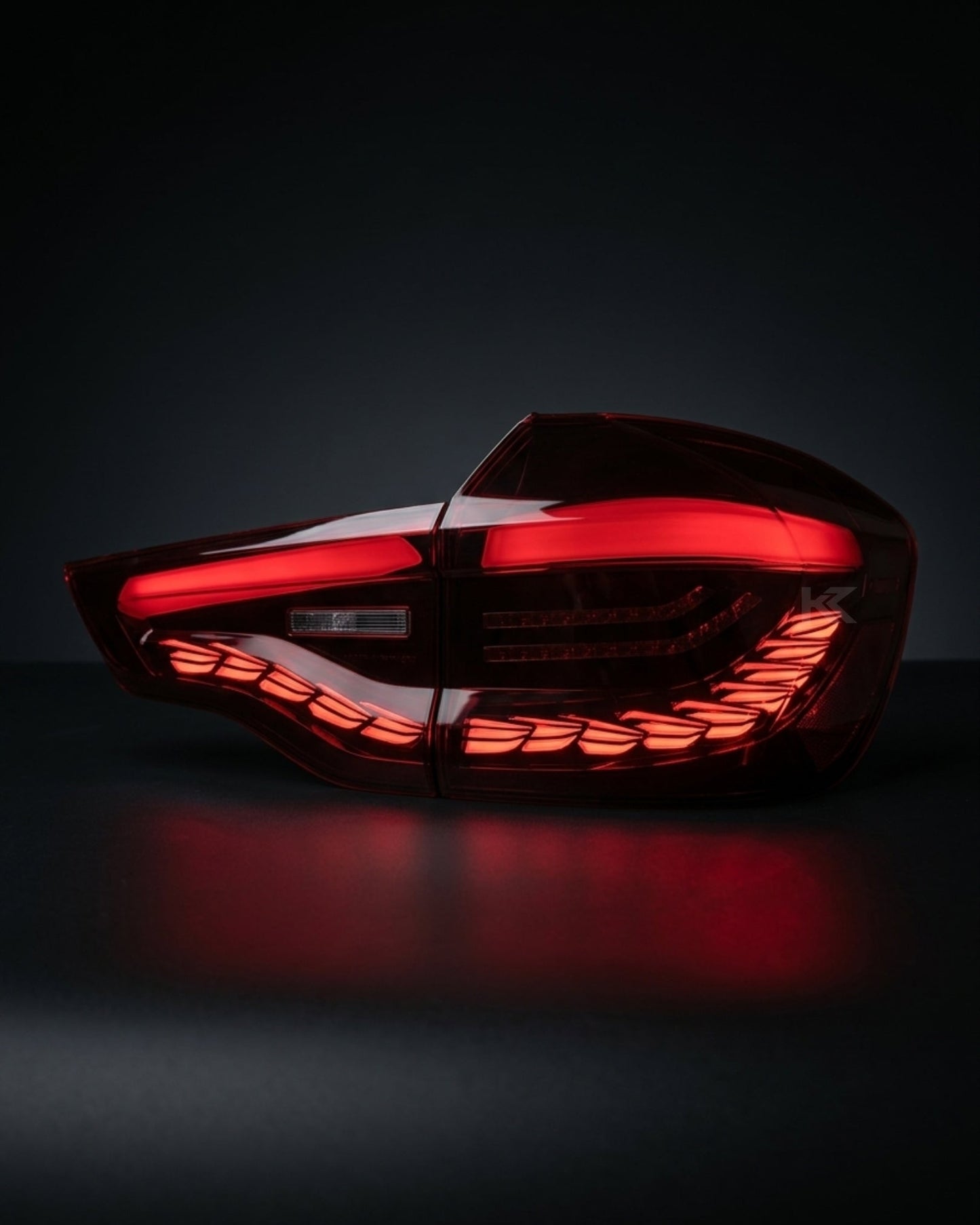 BMW X3 G01 iX3 G08 LED GTS / Dragon Scale Style Taillights (Red or Black) (2019-2022)