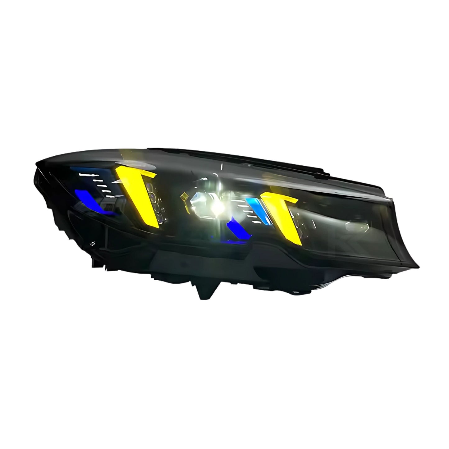 2019+ BMW 3 Series G20 / G28 Snake Eye Style Sequential LED Headlights – Pre-LCI & LCI