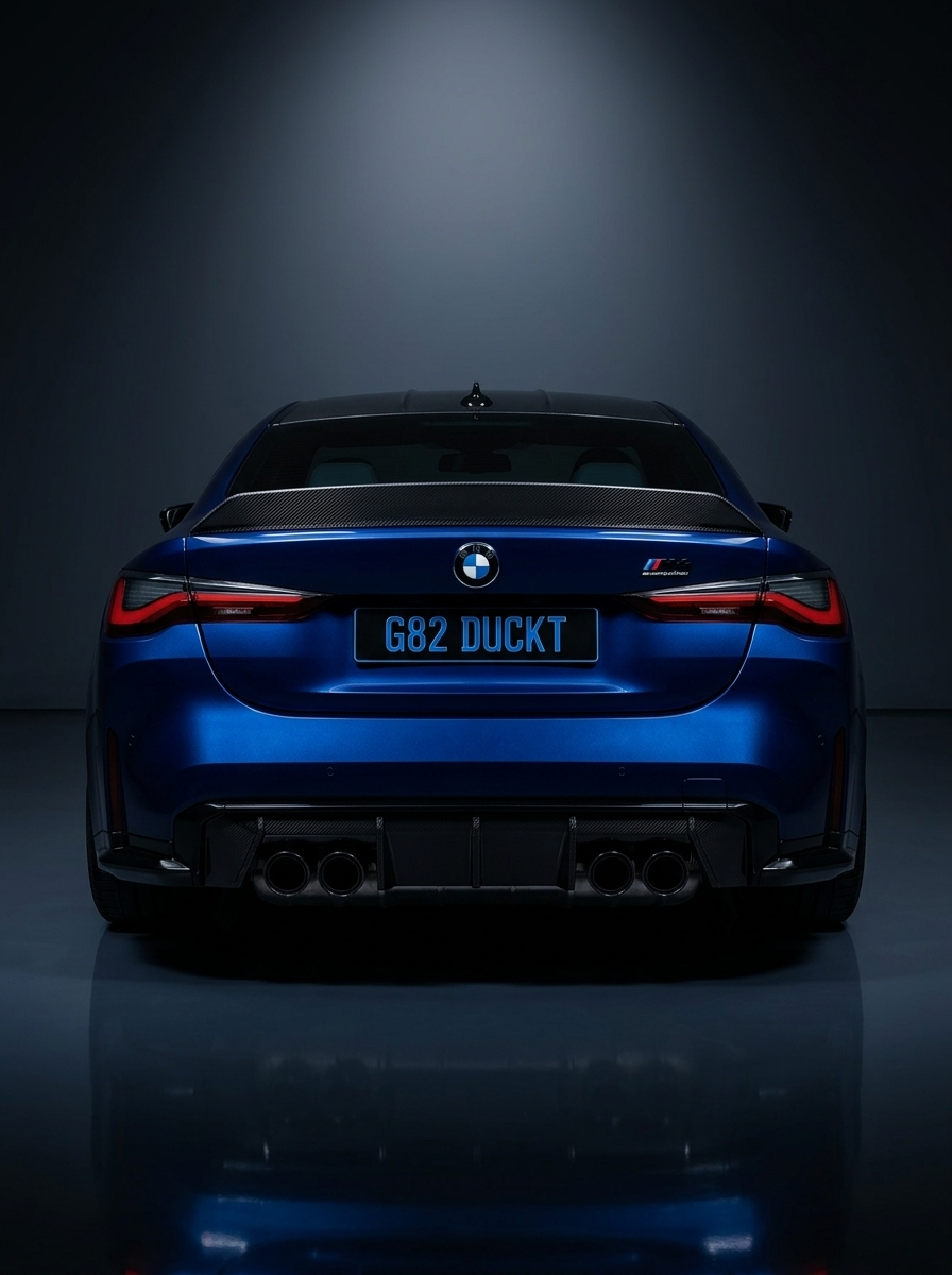 BMW 4 Series M4 G82 KB Style Carbon Fiber Spoiler (2021+)