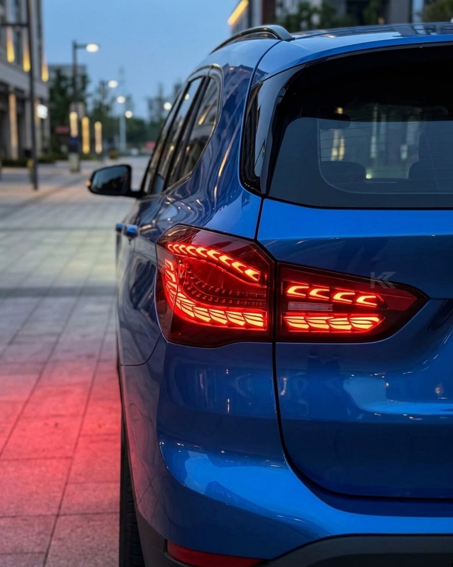 BMW X1 GTS/Dragon Scale Styles LED Tail Lights 2016-2021