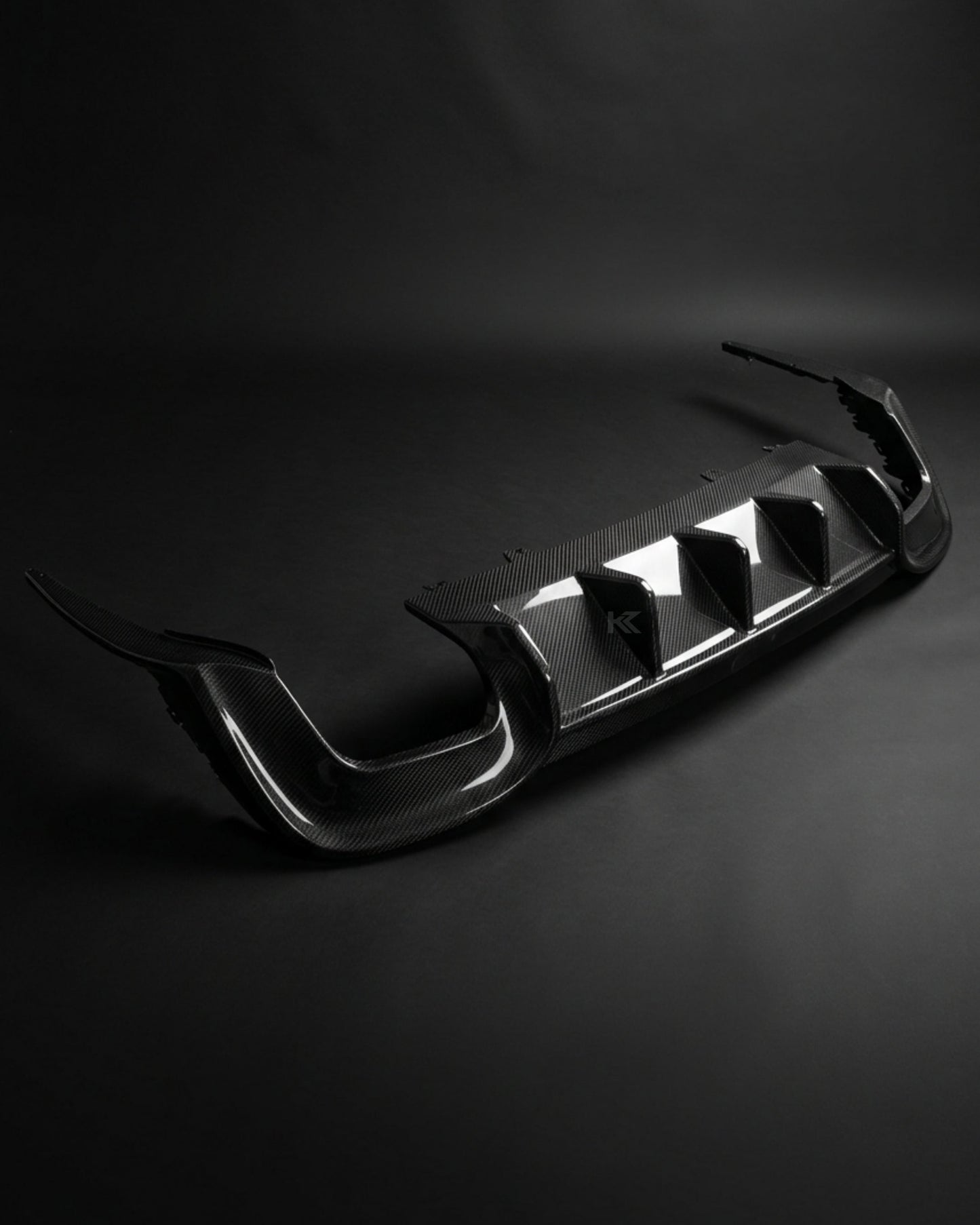 2020–2021 Audi A4 S-Line / S4 B9 Rear Diffuser – Pre-Preg Dry Carbon Fiber
