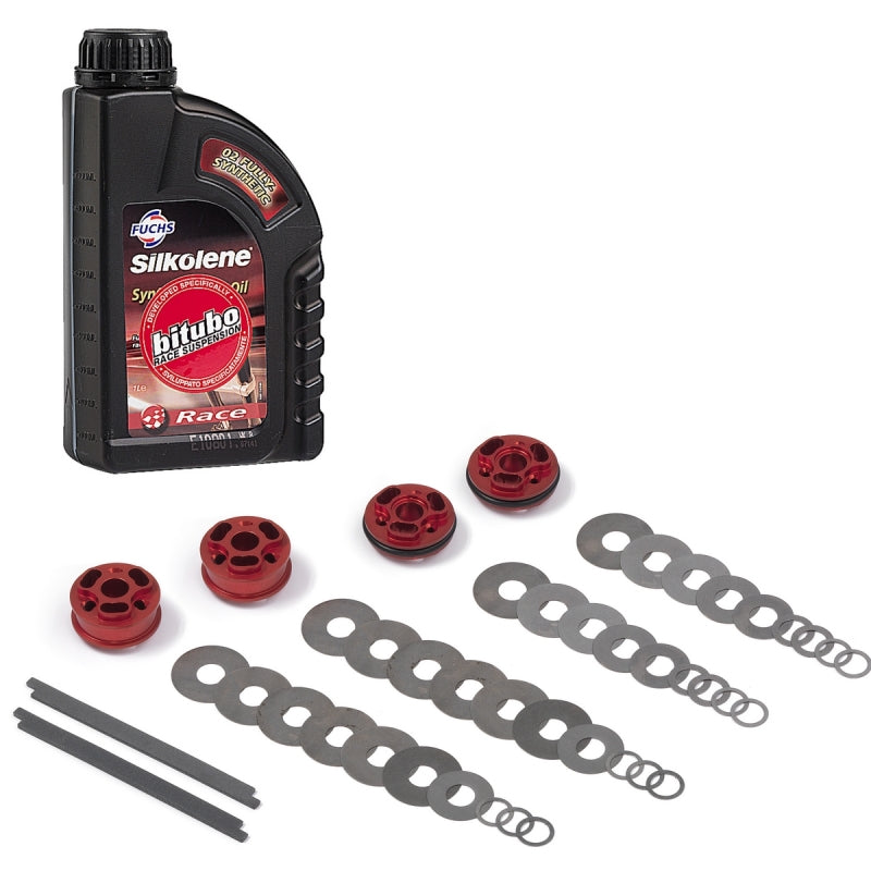 Bitubo Suspension Bitubo KFORK Kit Fork: Rebound-Compression Pistons, Shims, + 1 Lt. Oil KFORK031