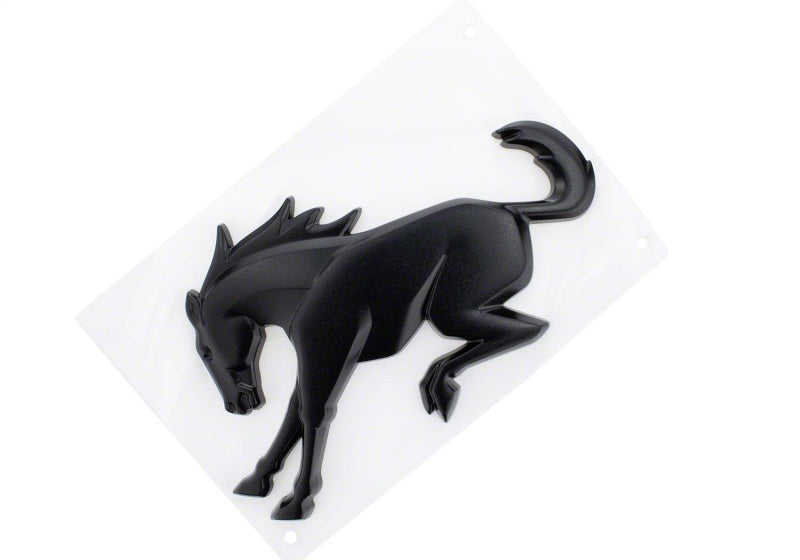 Ford Racing Bronco Rear Emblem - Matte Black M-1447-BRMB