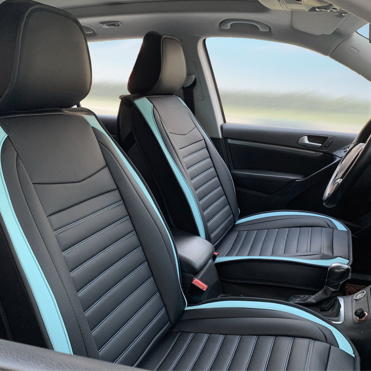Universal Car Seat Covers Cushion Protecots PU Leather - 02 Style