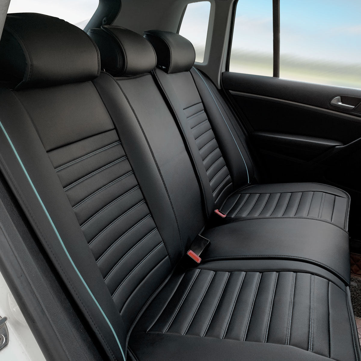 Universal Car Seat Covers Cushion Protecots PU Leather - 02 Style