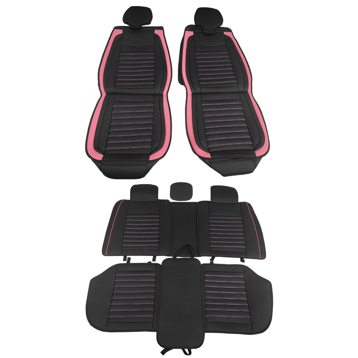 Universal Car Seat Covers Cushion Protecots PU Leather - 02 Style