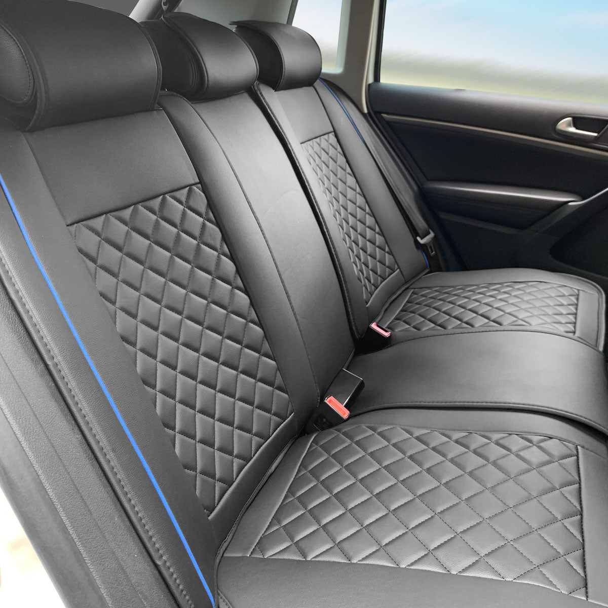 Universal Car Seat Covers Cushion Protecots PU Leather - 03 Style