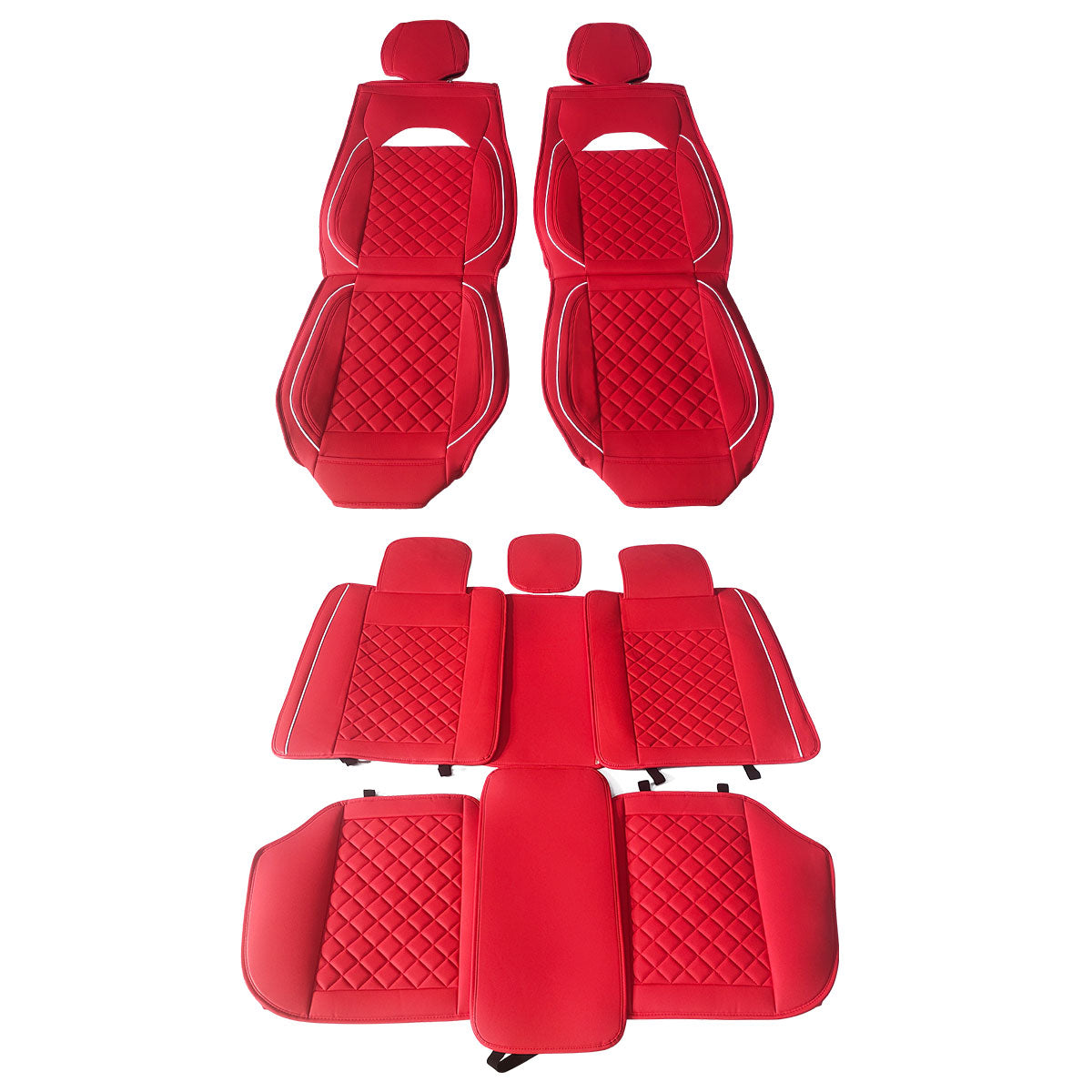 Universal Car Seat Covers Cushion Protecots PU Leather - 03 Style