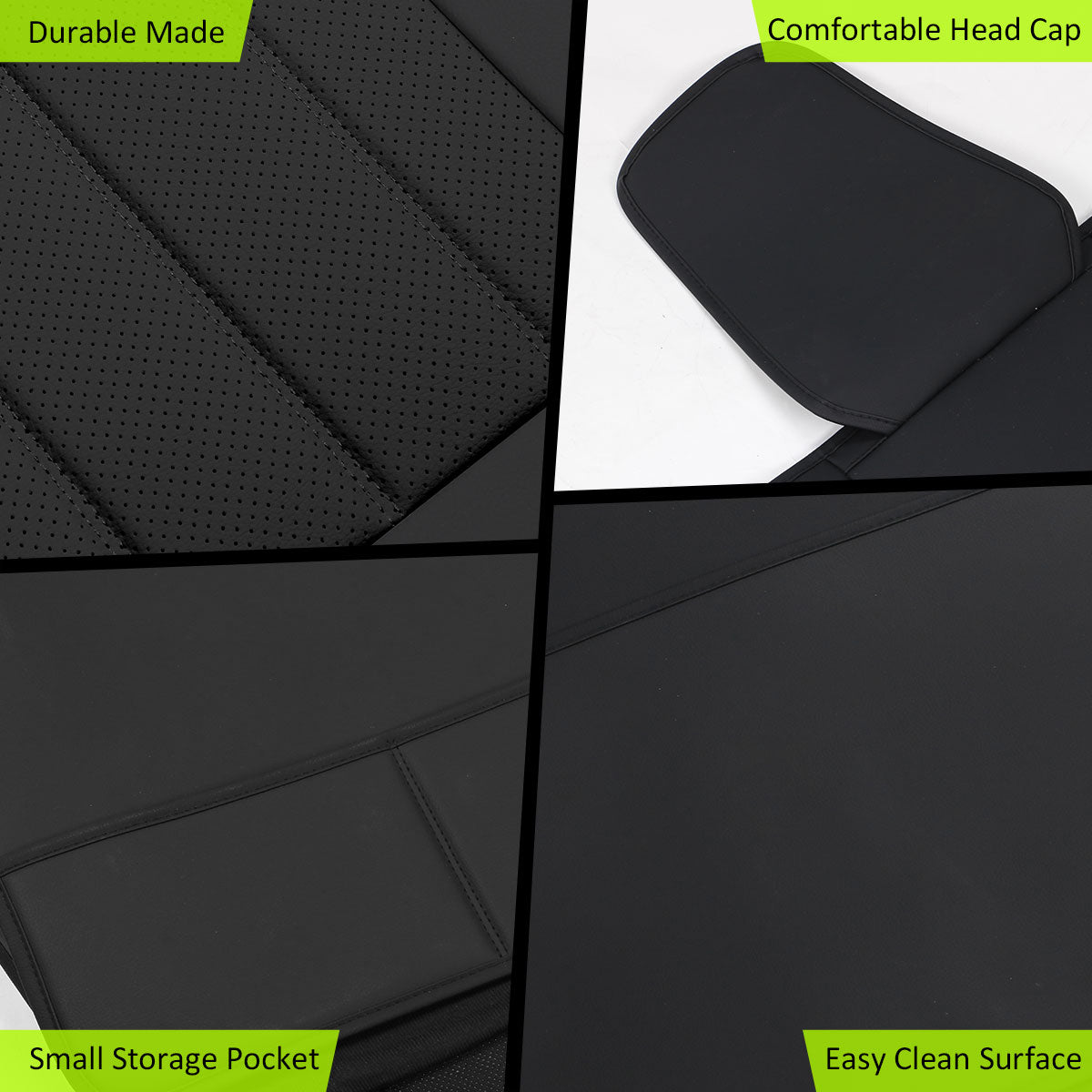 2007-2023 Silverado 1500/2500HD/3500HD Car Seat Covers w/ Pocket
