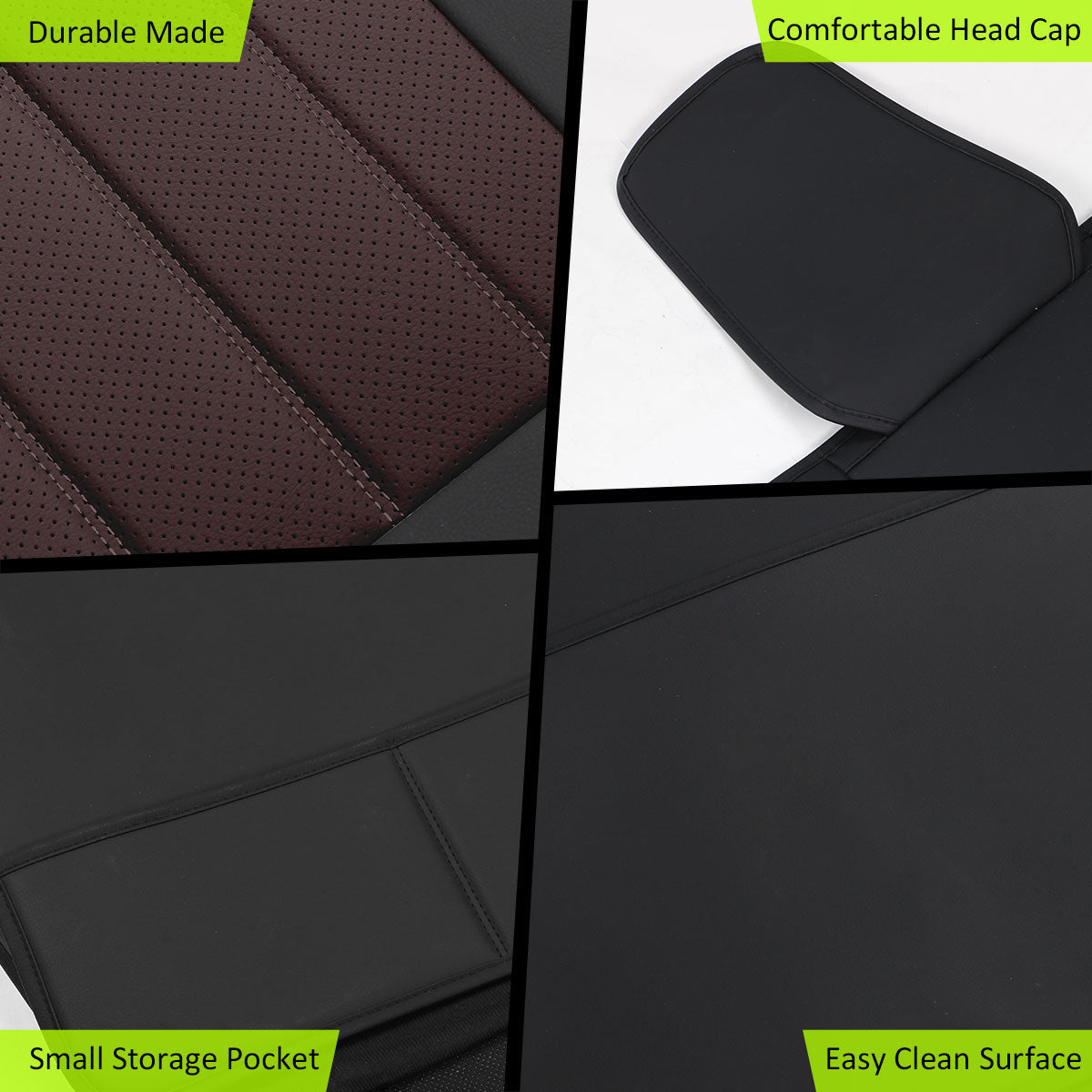 2007-2023 Silverado 1500/2500HD/3500HD Car Seat Covers w/ Pocket