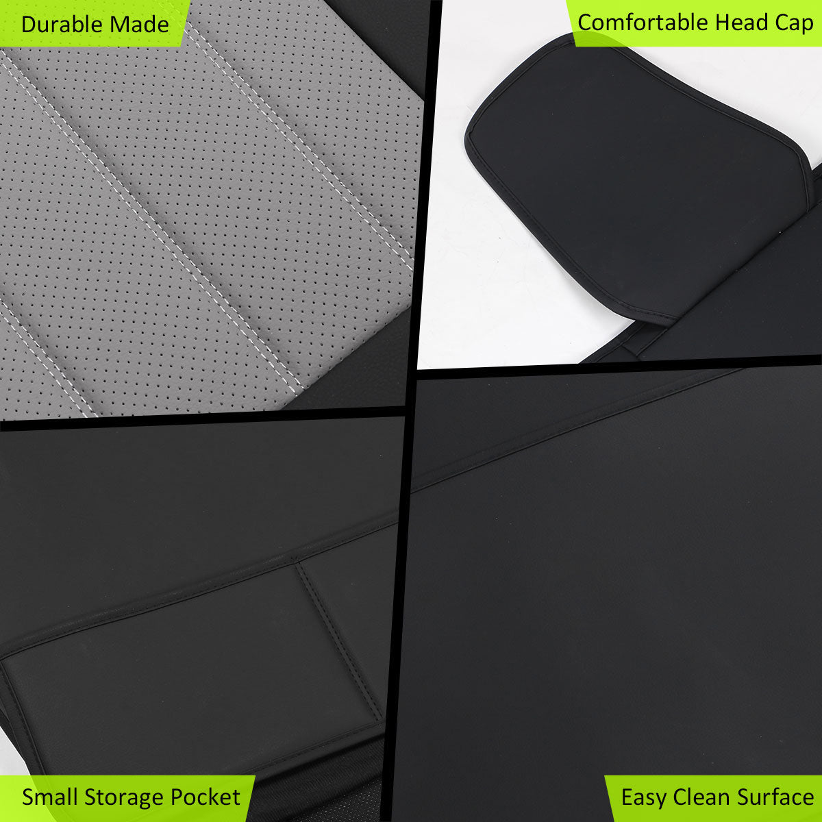 2007-2023 Silverado 1500/2500HD/3500HD Car Seat Covers w/ Pocket