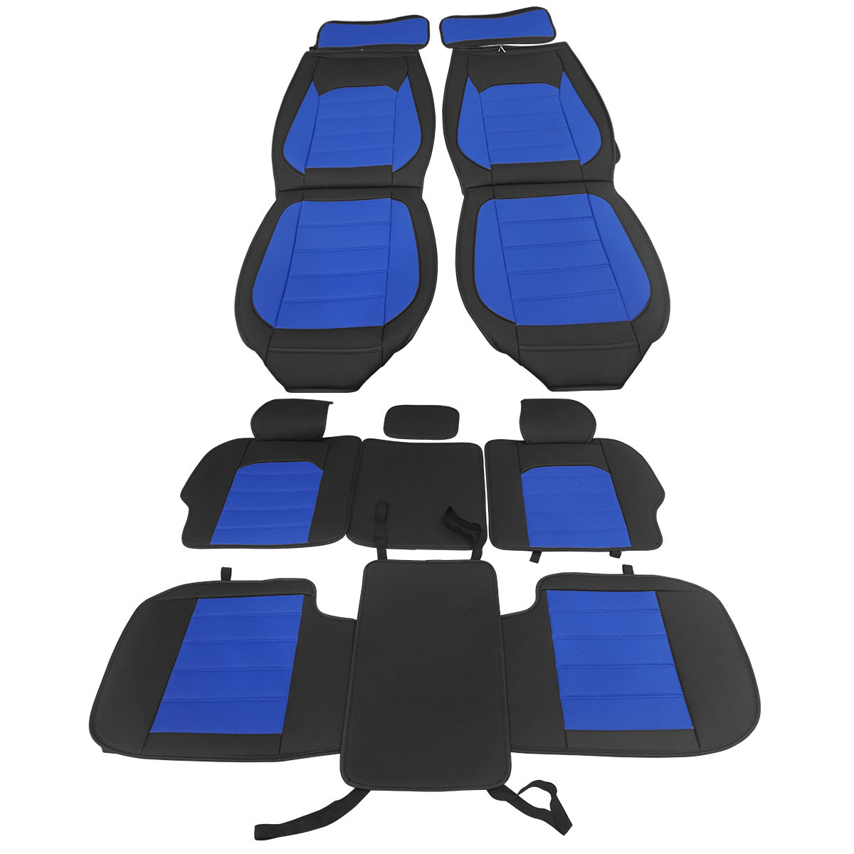 2007-2023 Silverado 1500/2500HD/3500HD Car Seat Covers w/ Pocket