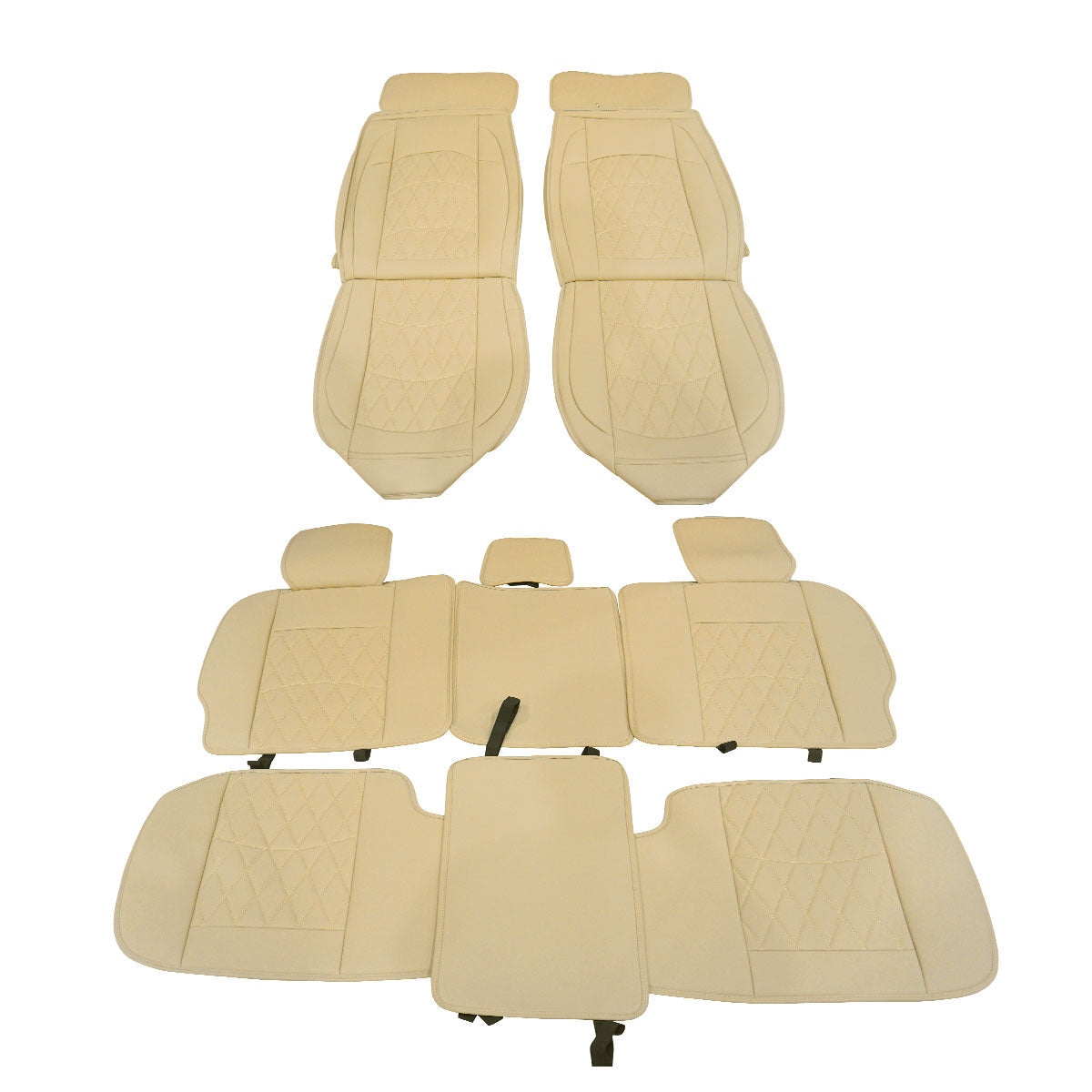 2009-2023 Dodge Ram 1500 2500 3500 5 Seats Seat Covers Leather
