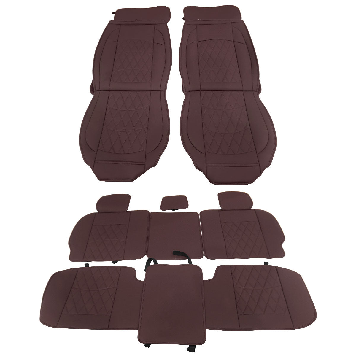 2009-2023 Dodge Ram 1500 2500 3500 5 Seats Seat Covers Leather