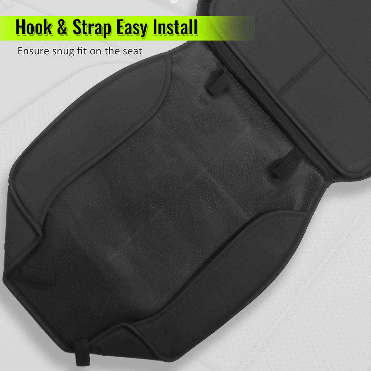 2007-2025 Jeep Wrangler JK JL Leather Car Seat Cover w/ Pocket