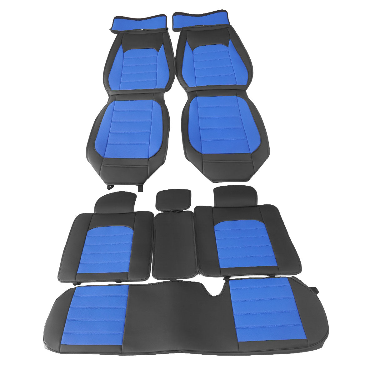 2007-2025 Jeep Wrangler JK JL Leather Car Seat Cover w/ Pocket