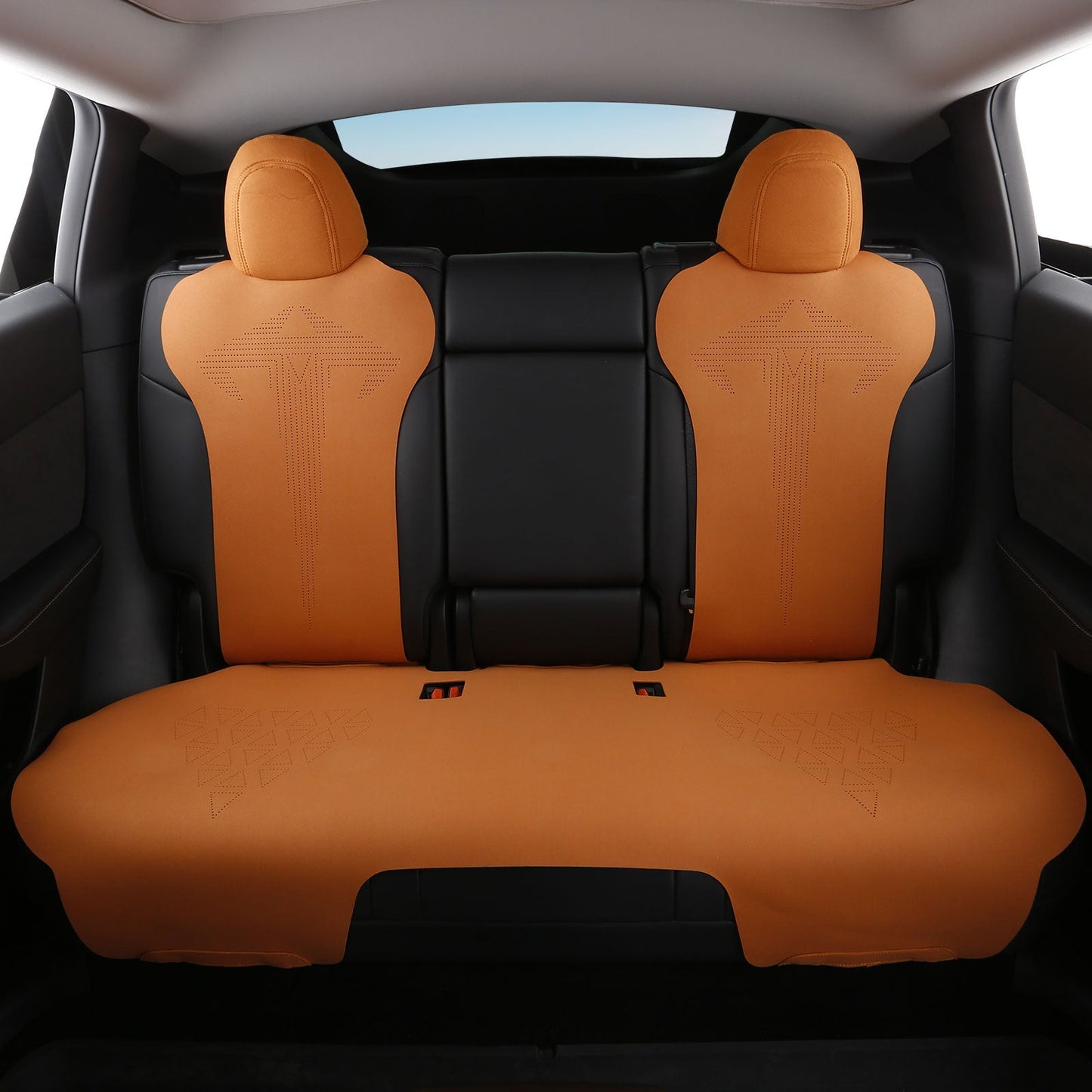 2020-2024 Tesla Model Y Seat Covers Cushions V1 Suede Leather