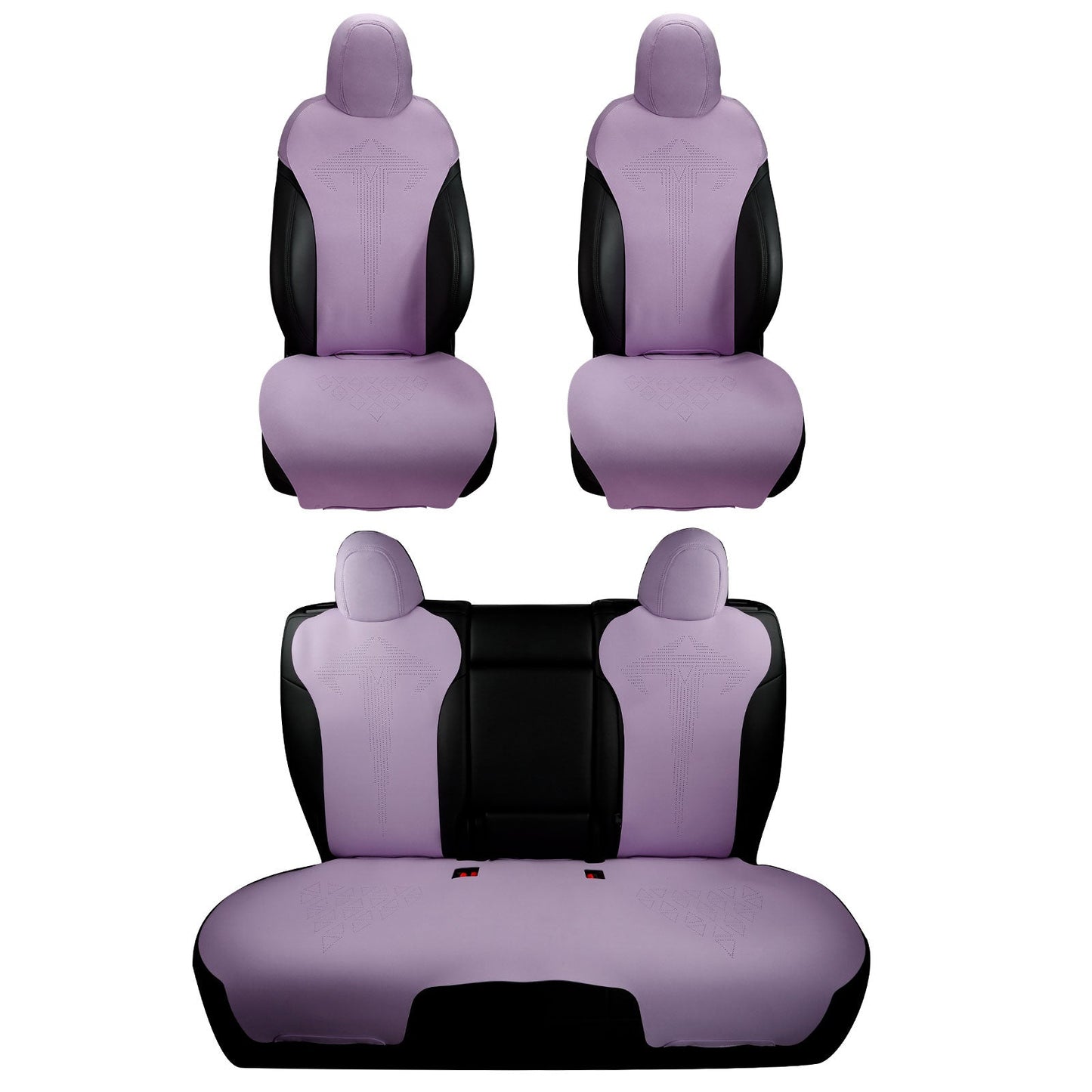 2020-2024 Tesla Model Y Seat Covers Cushions V1 Suede Leather
