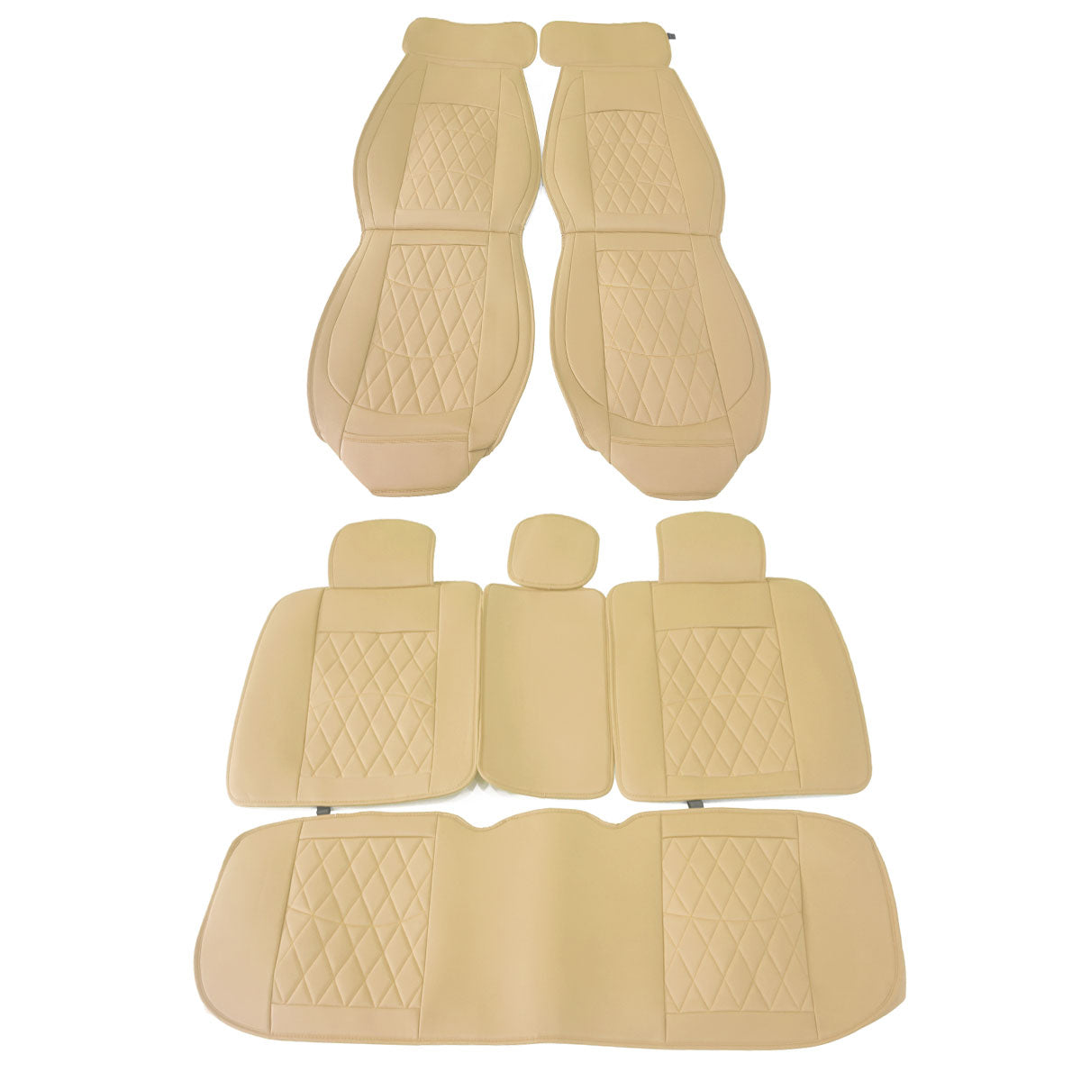 2005-2023 Toyota Tacoma Pickup 5 Seats Seat Covers PU Leather