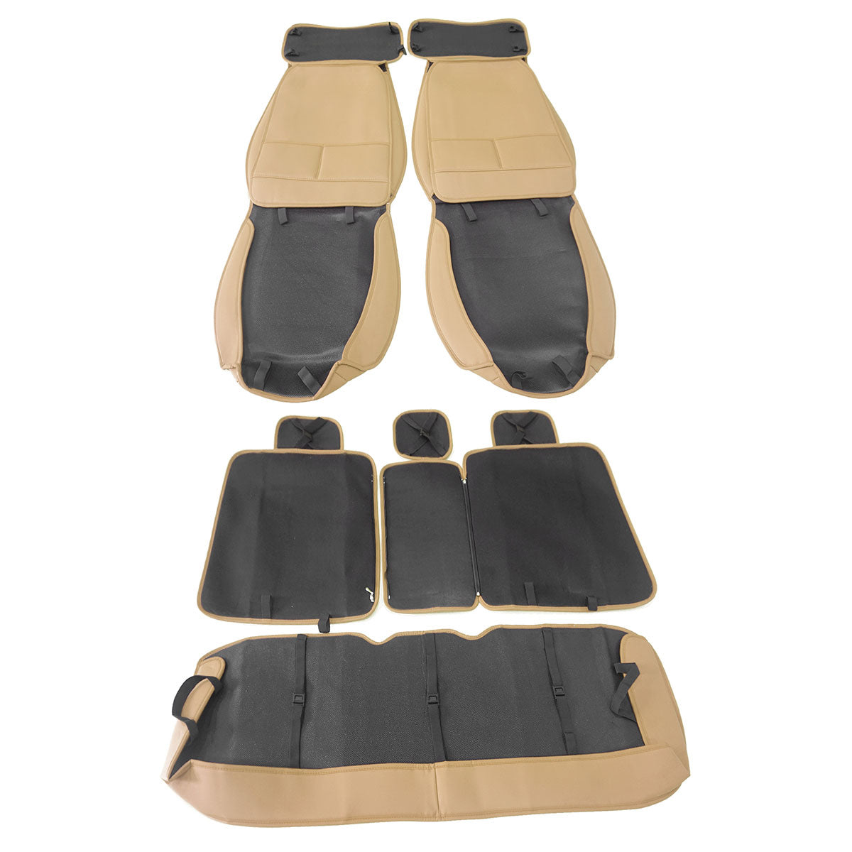 2005-2023 Toyota Tacoma Pickup 5 Seats Seat Covers PU Leather
