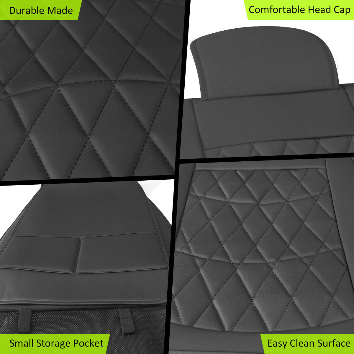 2005-2023 Toyota Tacoma Pickup 5 Seats Seat Covers PU Leather