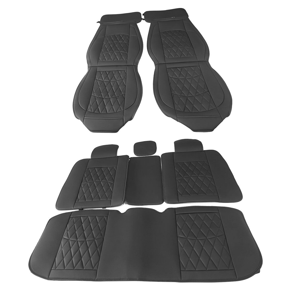 2005-2023 Toyota Tacoma Pickup 5 Seats Seat Covers PU Leather