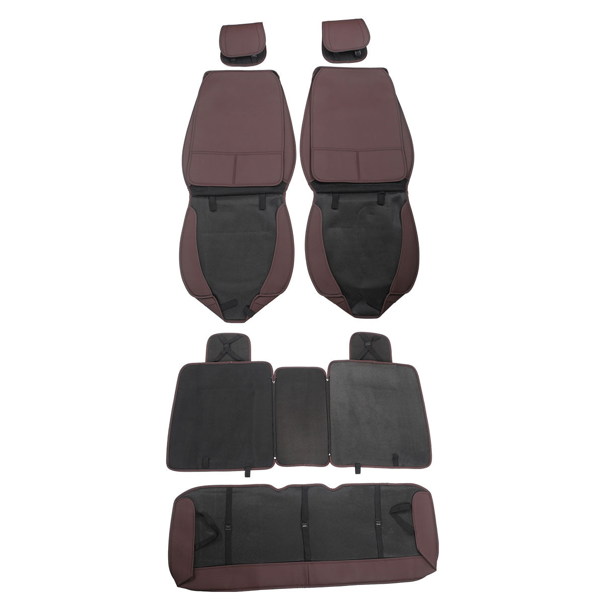 2005-2023 Toyota Tacoma Pickup 5 Seats Seat Covers PU Leather