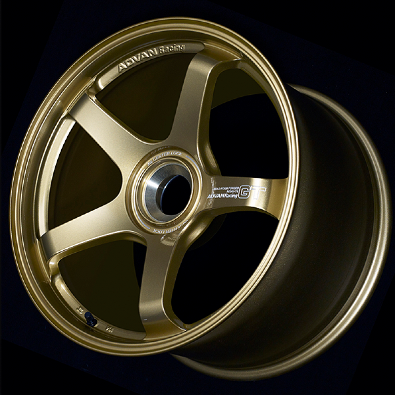 Advan GT for Porsche 21x10.5 / +50 Offset / 5x130 / 71.8mm Bore / Racing Brass Gold YAQ1L50PBZP