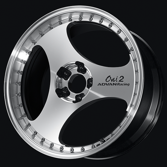 Advan ONI2 Progressive 20x9.5 / +25 Offset / 5x112 / 66.5mm Bore / Machining and Diamond Cut YAYP0J25MDC