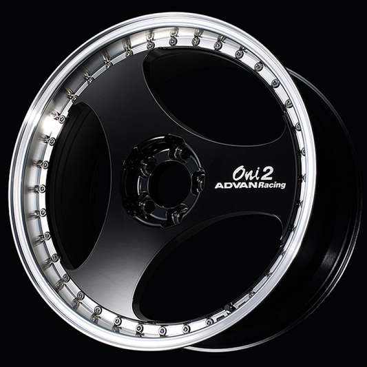 Advan ONI2 Progressive 20x9.5 / +37 Offset / 5x114.3 / 73mm Bore / Machining and Racing Gloss Black YAYP0J37EBF
