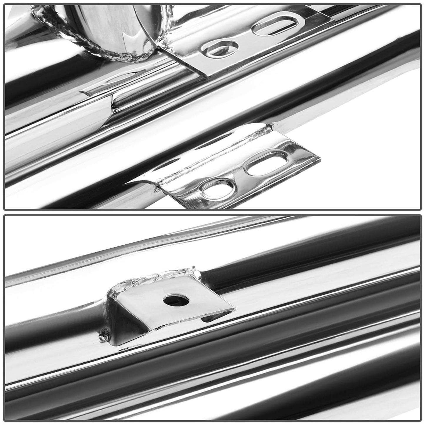 87-06 Jeep Wrangler Tubular Front Bumper Guard - Chrome