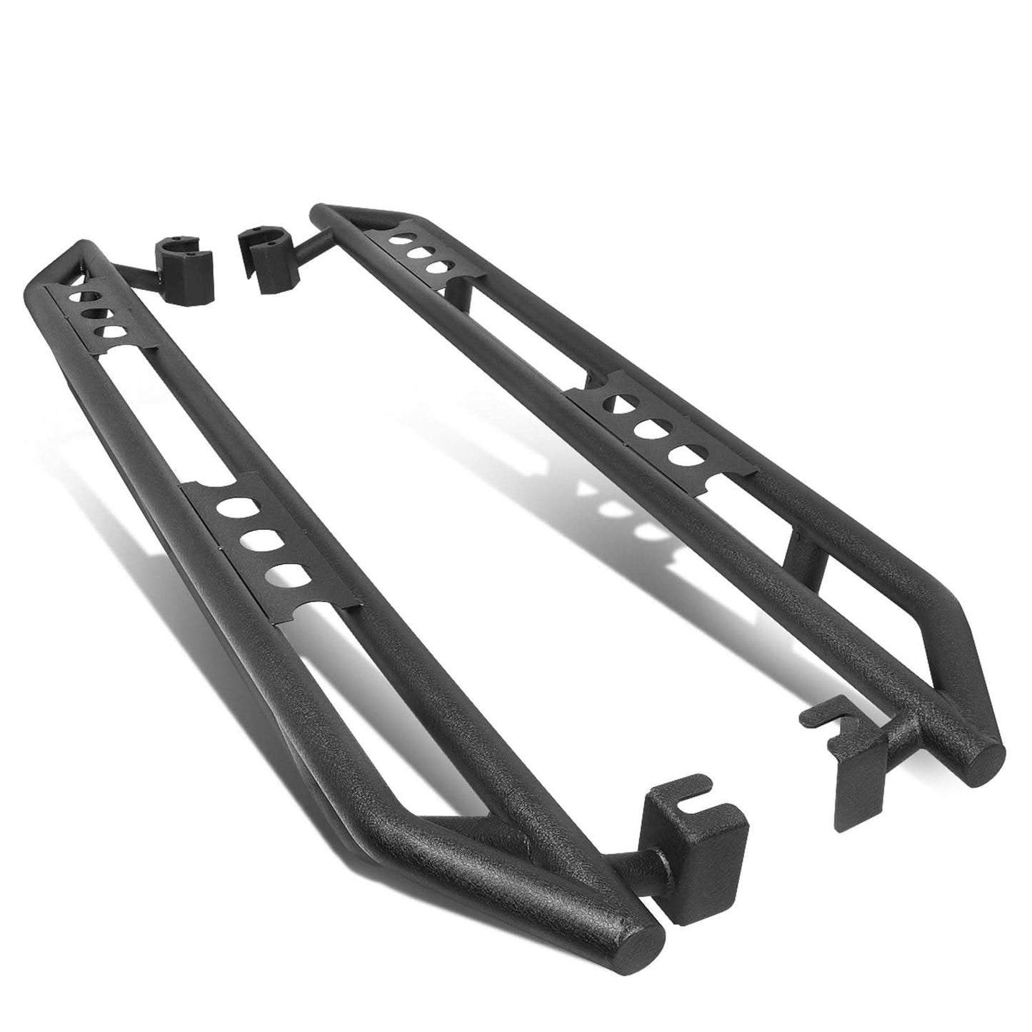2018-2019 Jeep Wrangler JL 4-Door Nerf Bar Step Bar Matte Black
