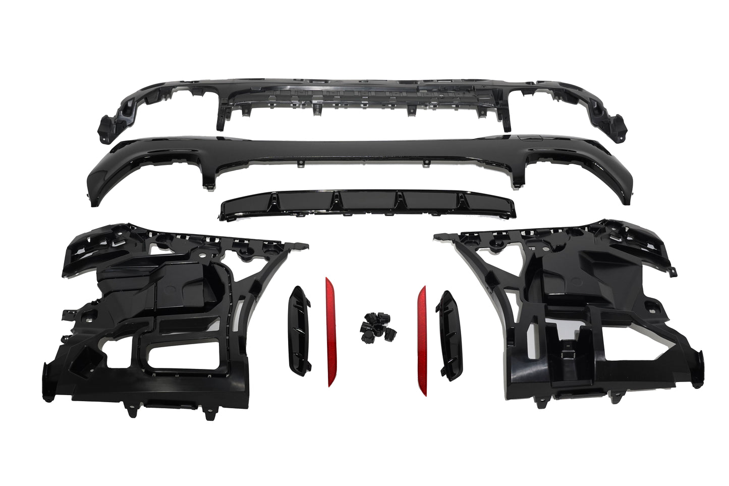 2021-2025 BMW G22 4 Series, M-Sport / M440i Style Rear Bumper