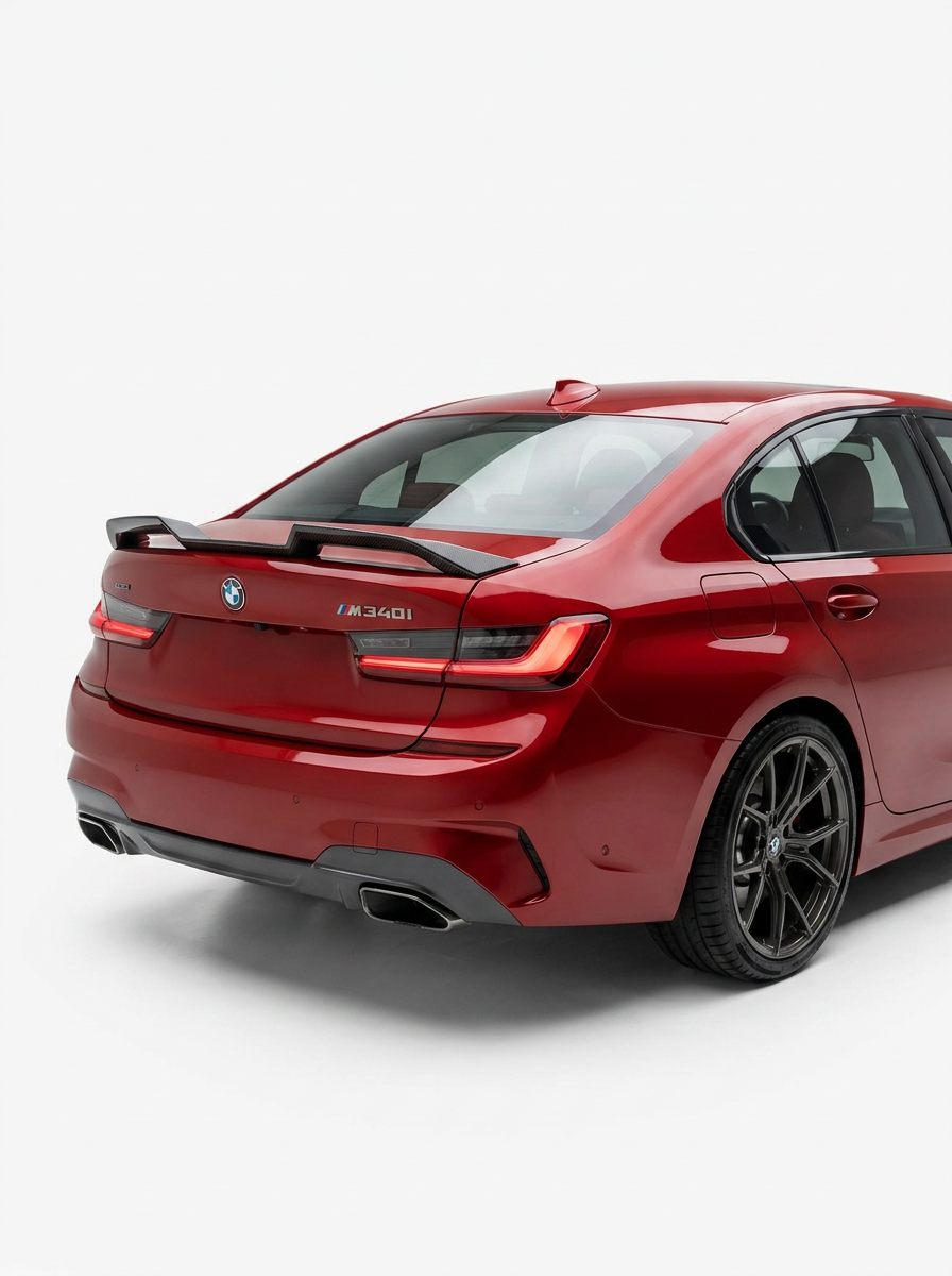 BMW 3 Series M3 G80 G20 M4 G82 G22 K2 Carbon Fiber Trunk Spoiler (2021 - 2023)