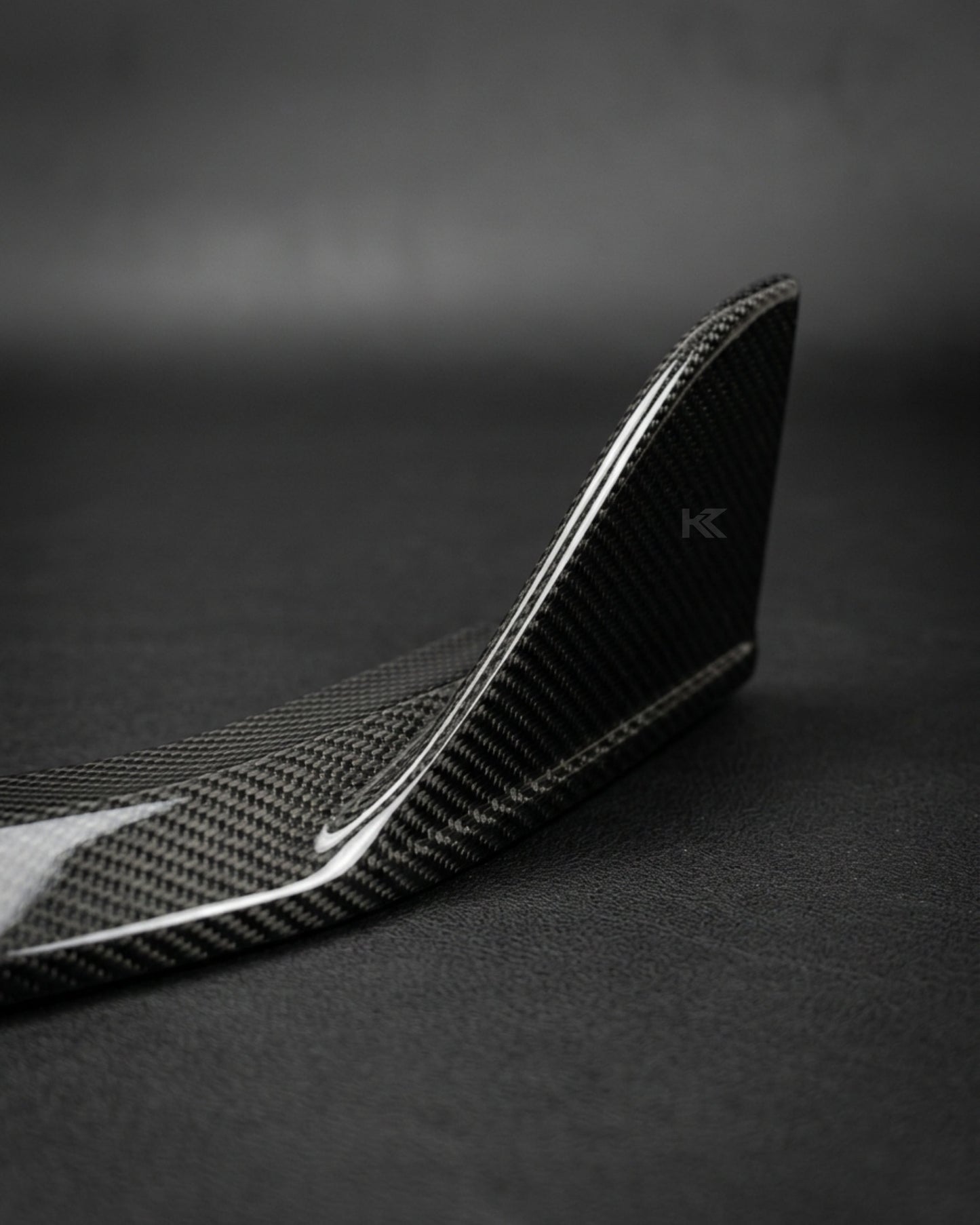 2017–2019 Audi A5 S-Line / S5 B9 Front Bumper Diffuser Lip – Carbon Fiber