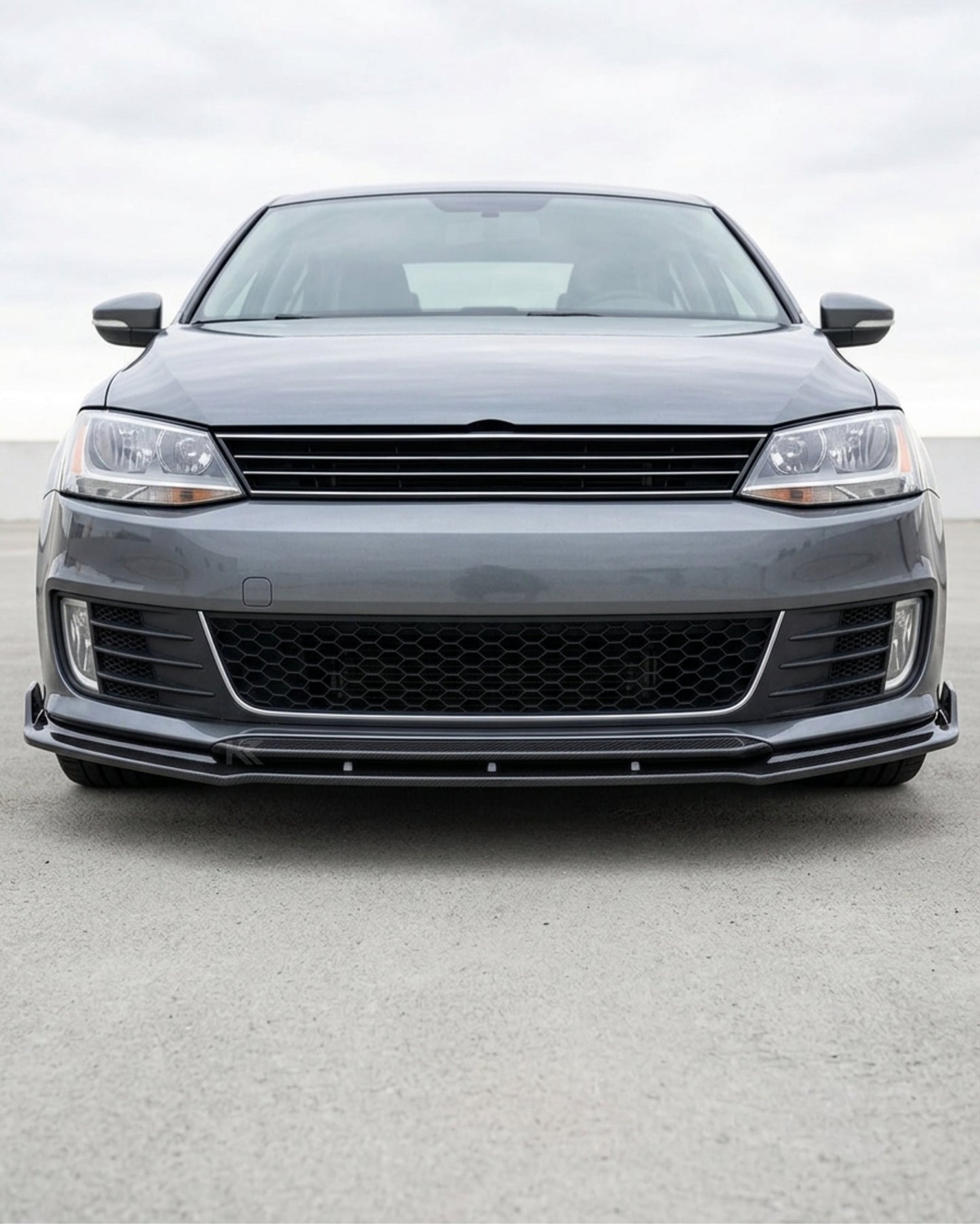 2013–2015 Volkswagen Jetta GLI Front Bumper Splitters – Carbon Fiber