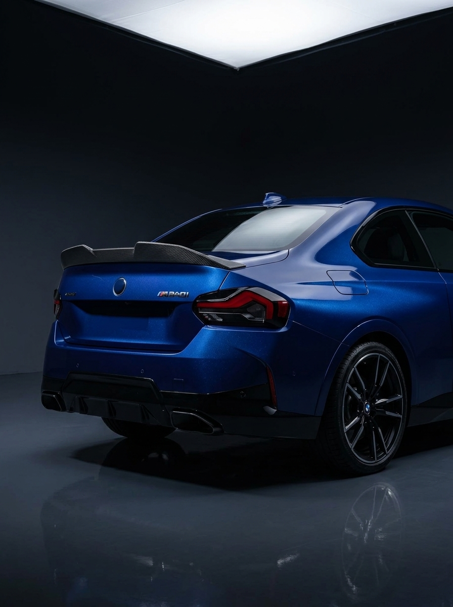 BMW 2 Series G42 MP Style Carbon Fiber Spoiler (2022+)