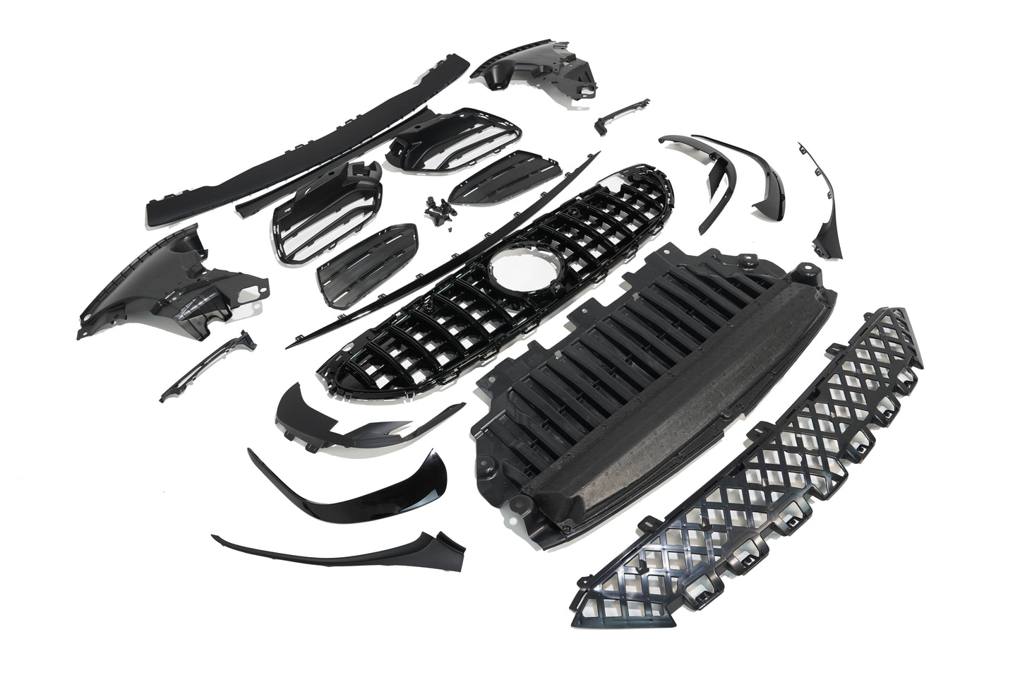 22+ Mercedes Benz W206 C Class, Facelift C63 AMG Style Front Bumper