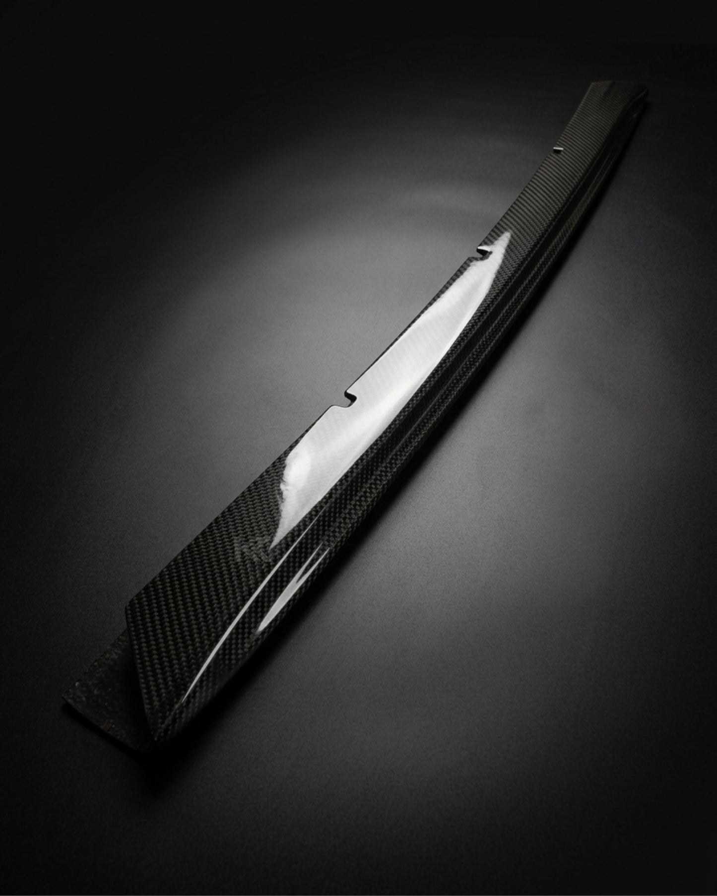 2016–2021 Audi A4 B9 Front Bumper Lip Splitter – Carbon Fiber