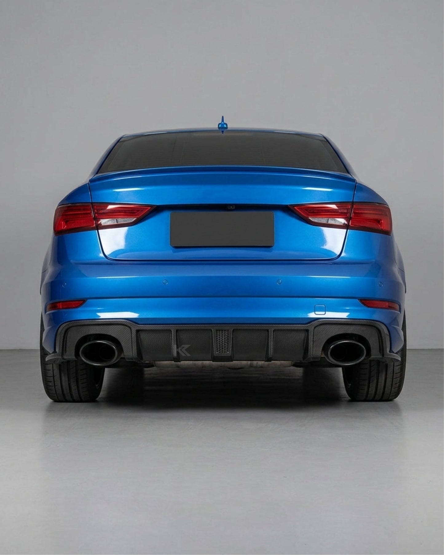 2017–2019 Audi RS3 8V Sedan Rear Bumper Diffuser Lip – Carbon Fiber