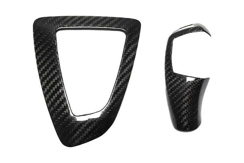 BMW F20 F22 F30 F32 F10 GT F07 F01 X3 F25 X4 F26 Carbon Fiber Gear Shift Knob and Panel Cover Trim (2011 - 2019)