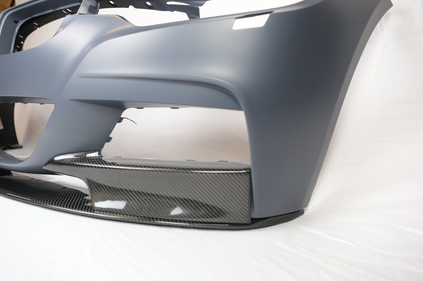 BMW F30 M-P Type 3 Pcs Carbon Front Lip ONLY For M-Tech
