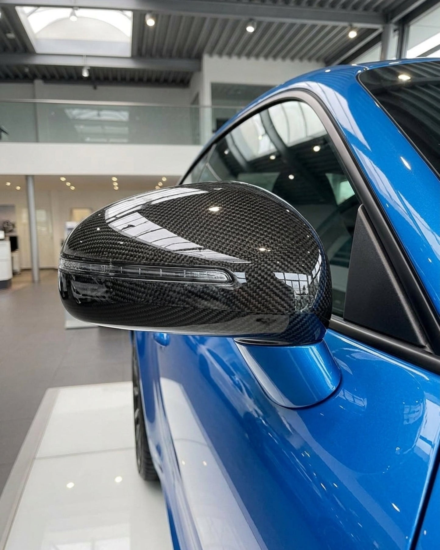 2008–2014 Audi R8 / 2008–2012 Audi TT Side Wing Mirror Covers – Carbon Fiber
