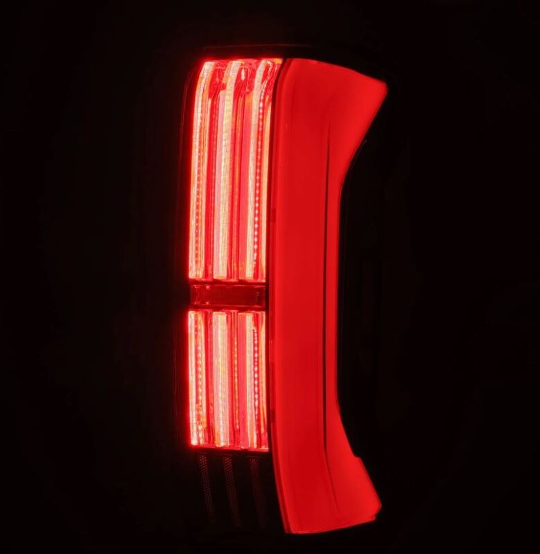 AlphaRex 22-24 Toyota Tundra NOVA-Series Prismatic LED Tail Lights - Black/Red 673002 *Discontinued